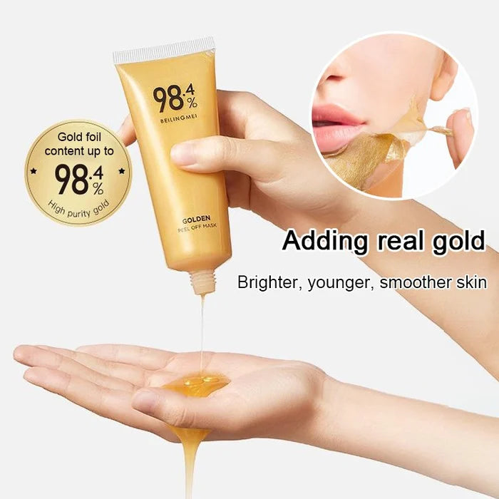 LAST DAY 48% OFF Gold Foil Peel Off Mask