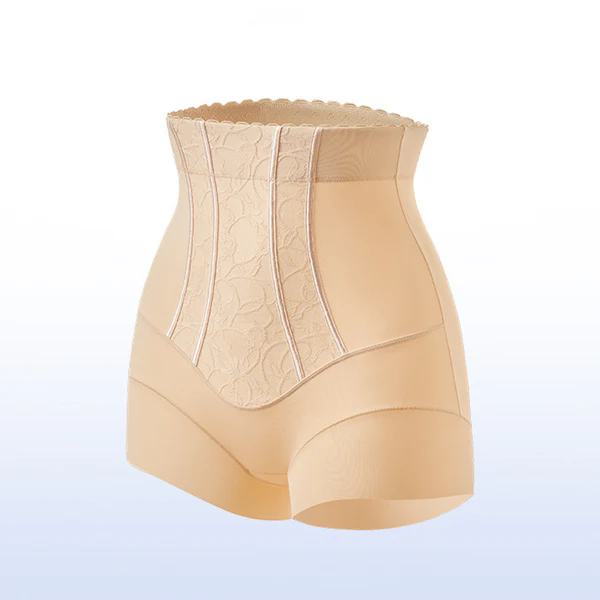 Shapewear bodysuit with high waist