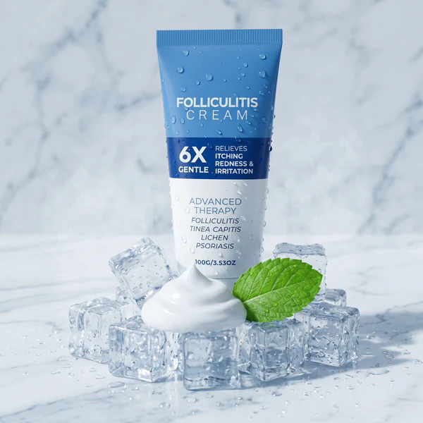 ✨[Top Choicelover 10k+🏆 Sold🏅] FolliculitisSoothing Cream - Organic Gentle BotanicalFormula for Scalp Face & Body Advanced Formula-8SA8