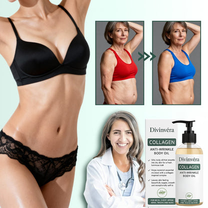 Divinvéra Collagen Oil | Tightens and lifts sagging skin by 98% within 24 hours