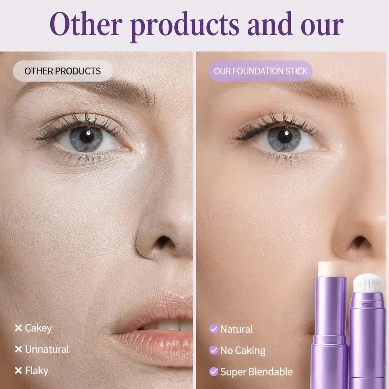 🔥 Final 5 hours—half-price offer! 🛒 The latest 2026 cutting-edge tech 👩‍🔬—best-selling smart color-changing foundation ✨
