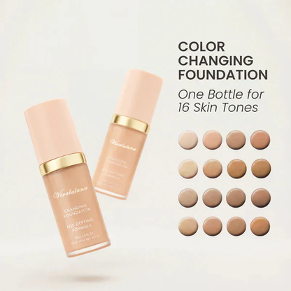 ⏰️LAST DAY BUY 1 GET 1 FREE✨4-in-1 Color-Changing Foundation💜(Get Free Brush)