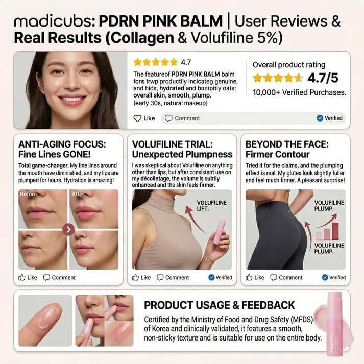 ⏰Offer expiring soon✨ TAILEDEN Korean PDRN Pink Collagen Volume Multi Balm🎀