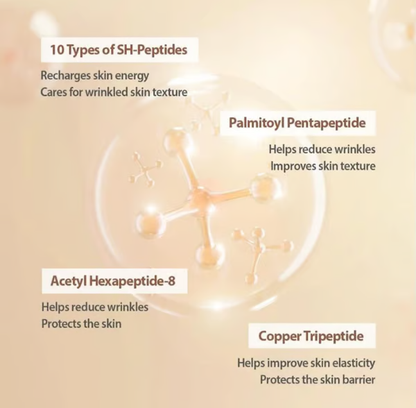 Buy X get X free - last day!✨Silk Lifting Peptide Ampoule: Korean Anti-Aging Serum for Wrinkle Care & Plumping