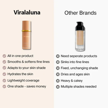 ⏰️LAST DAY BUY 1 GET 1 FREE✨4-in-1 Color-Changing Foundation💜(Get Free Brush)