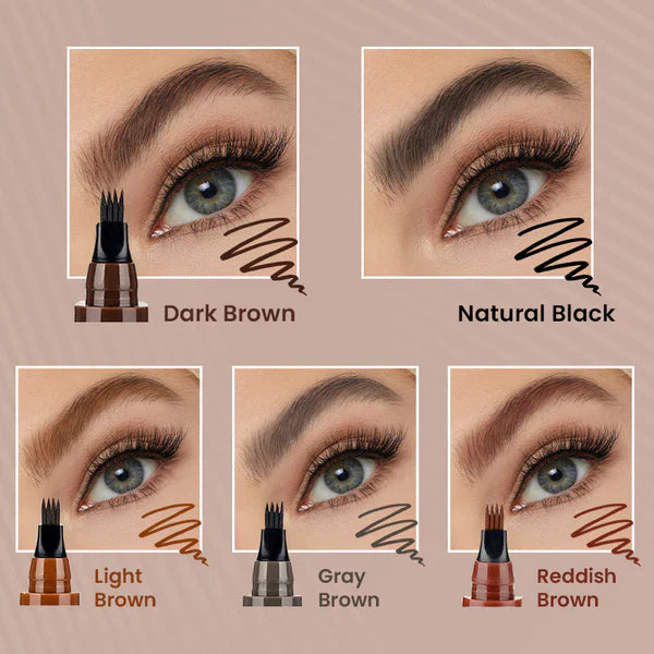 🔥Buy 1 Get 1 Free🔥Waterproof Four-tip Beard and Eyebrow Pen