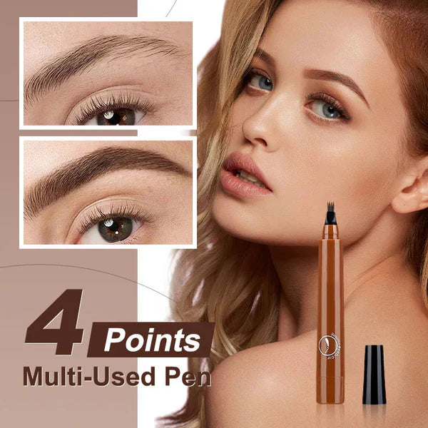 🔥Buy 1 Get 1 Free🔥Waterproof Four-tip Beard and Eyebrow Pen