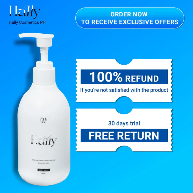 Original Hally Niacinamide Whitening Body Lotion