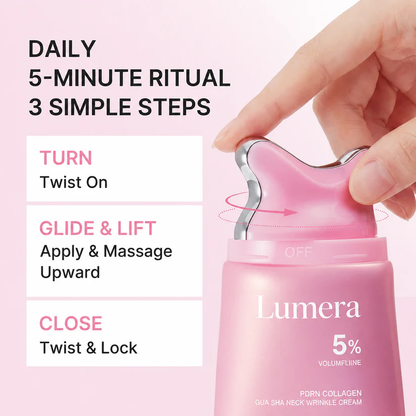 ⏰Half-price offer valid only today🛒PDRN Collagen Gua Sha Neck Wrinkle Cream✨