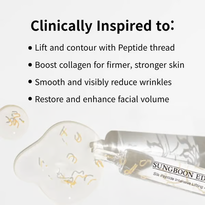 Buy X get X free - last day!✨Silk Lifting Peptide Ampoule: Korean Anti-Aging Serum for Wrinkle Care & Plumping