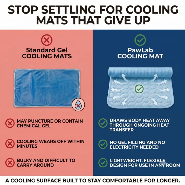 🔥🔥Hot Sale 🧊Dog Cooling MatInstant coolness! Cooling pads can prevent dangerous heat stress.