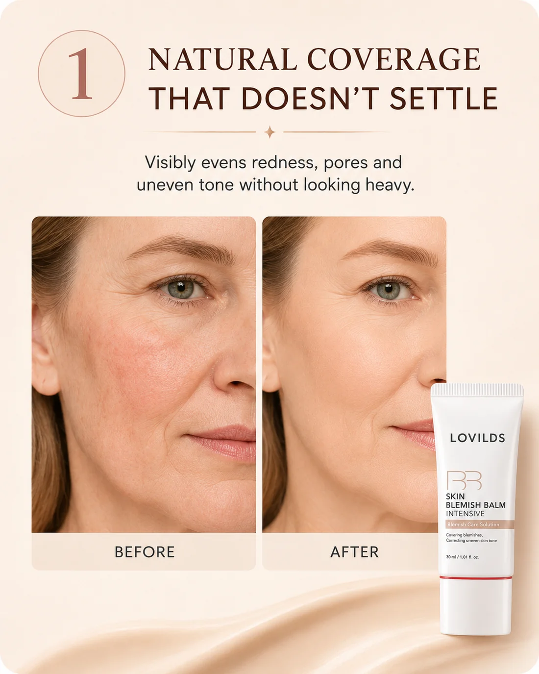 Korean Blemish  Mature Skin BB Cream