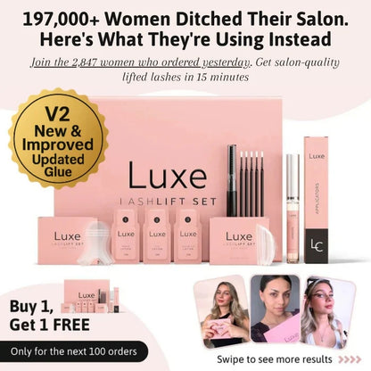 Luxe Lashlift Set (BUY 1 GET 1 FREE)✨