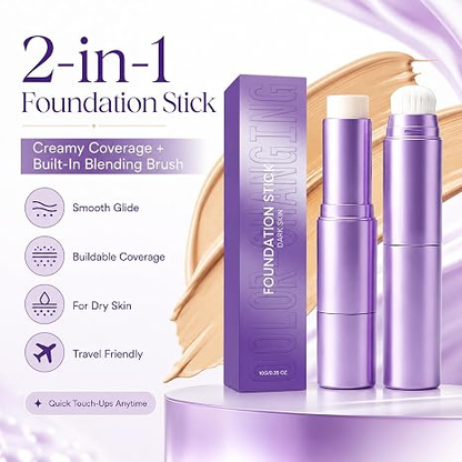 🔥 Final 5 hours—half-price offer! 🛒 The latest 2026 cutting-edge tech 👩‍🔬—best-selling smart color-changing foundation ✨